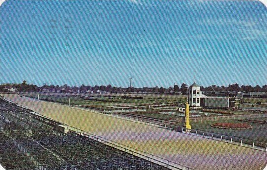 The Track And Centerfield Of Famous Churchill Downs Louisville Kentucky 1950