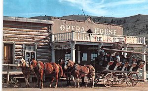 Stagecoach Opera House Virginia City, Montana, USA Unused 
