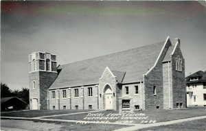 RPPC Postcard Sinai Ev. Lutheran Church, Fremont NE Dodge County LL Cook 3A88