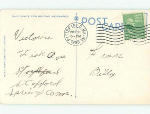 Linen Comic CHUBBY FAT WOMAN WITH THE MAN BOTH HAVE BLACK EYES AC6954