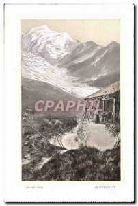 Old Postcard Pass Voza Restaurant