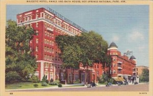 Majestic Hotel Annex And Bathhouse Hot Springs National Park Arkansas 1944