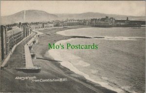 Wales Postcard - Aberystwyth From Constitution Hill    RS25414