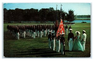 Postcard The United State Naval Academy Color Girl 1969 F57