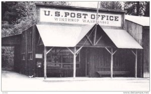 Exterior, U.S.Post Office, Winthrop, Washington, 40-60s