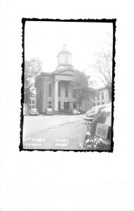 Bath New York Steuben Court House Real Photo Antique Postcard K71432