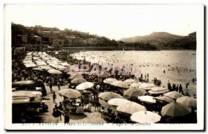 Old Postcard Spain Spain Espana San Sebastian Playa de la Concha