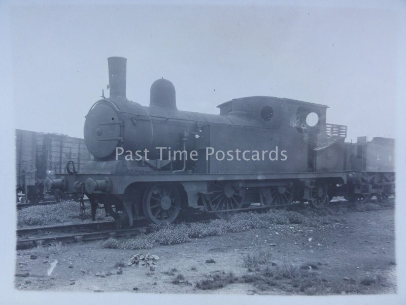 Steam Locomotive No.677 WORSDELL G.E. Railway at Stratford c1925 RP Postcard