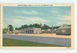 Linen MOTEL SCENE Newport Tennessee TN AD9726