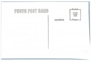 Malta Montana MT Postcard BN Depot 1981 Vintage Unposted RPPC Photo