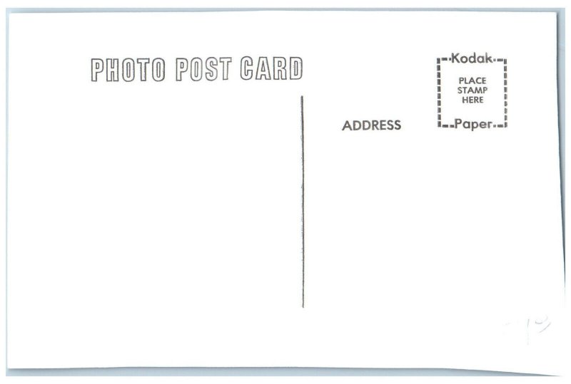 Malta Montana MT Postcard BN Depot 1981 Vintage Unposted RPPC Photo