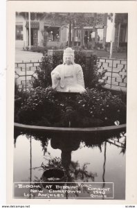 RP,Buddha At Bubbling Pool, Los Angeles , California , 30-50s