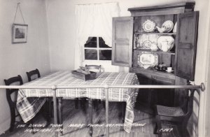 Missouri Hannibal Mark Twain Boyhood Home The Dining Room Real Photo