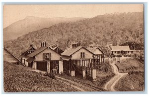 c1940's Buildings at Cacao Estate Trinidad and Tobago Unposted Antique Postcard 