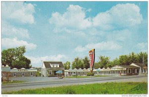 Exterior,  Homeric Motel,  Ancienne Lorette,  Quebec,  Canada,  40-60s