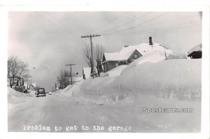 Problem to get to the Garage - MIlwaukee, Wisconsin