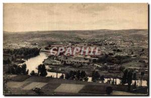 Old Postcard Millau General view West Coast of the dimension of the cavalry