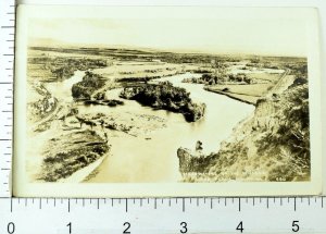 RPPC Missouri River Head Waters, Three Forks, Montana Real Photo Postcard P34