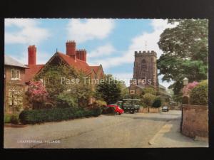 Cheshire GRAPENHALL VILLAGE Church Lane THE RAMS HEAD shows MILK FLOAT Postcard