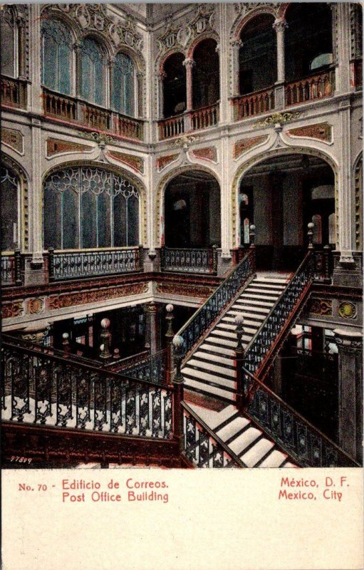 Mexico Mexico City Post Office Building Interior