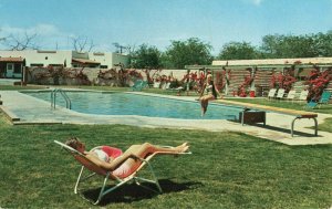 Postcard Del Camino Motor Hotel El Paso Texas