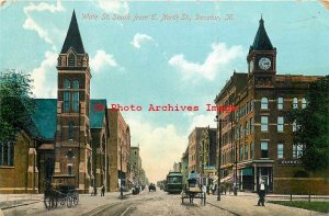 IL, Decatur, Illinois, Wate Street, South From E North St, 1911 PM, No 252-328