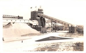 Rogers City Michigan Michigan Limestone and Chemical Co Real Photo PC AA74606