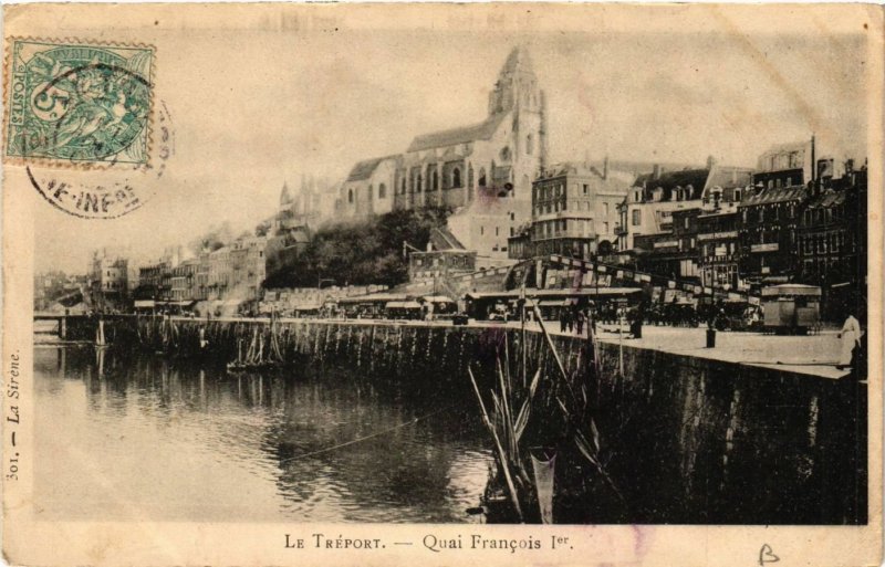 CPA Le TRÉPORT-Quai Francois Ier (348270)