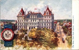 State Capital Albany New York Postcard Raphael Tuck Oilette 2454