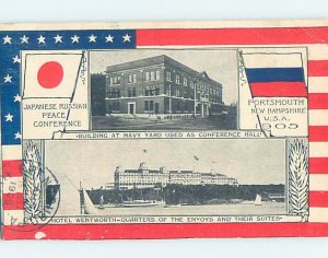 1905 JAPAN RUSSIA PEACE CONFERENCE Portsmouth New Hampshire NH AF9022