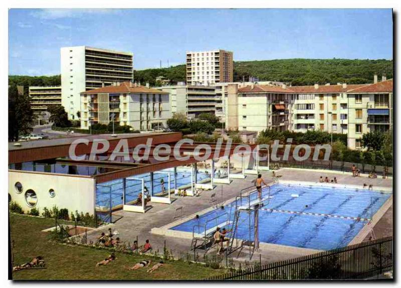 Modern Postcard From Provence Piscine Municipale Salon Des Canourgues