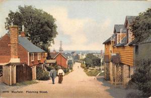 Mayfield England UK Fletching Street Scene Antique Postcard K99464