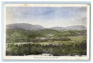 c1910 View from Red Oak Hill Warren New Hampshire NH Unposted Antique Postcard