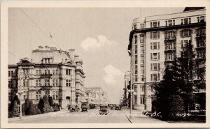 Victoria BC Government Street Unused #4094 BC Printing & Litho Postcard H46