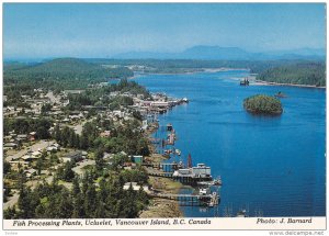 Fish Processing Plants , UCLUELET , Vanncouver Island , B.C. , Canada , 50-70s