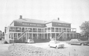 Digby Nova Scotia Canada Marla Motor Hotel Vintage Postcard JF686892