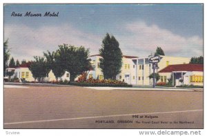 Rose Manor Motel, PORTLAND, Oregon, 1930-1940s