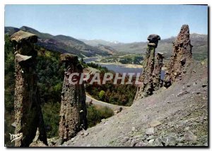 Postcard Modern Dam Serre Poncon Huates Alps