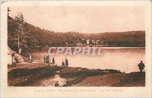 Old Postcard Emvirons Mont Dore Lake Pavin