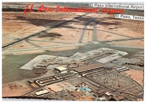 El Paso International Airport El Paso Texas Airport Postcard