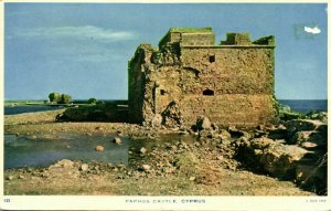 cyprus, PAPHOS, Castle (1960s) Raphael Tuck 122 Postcard