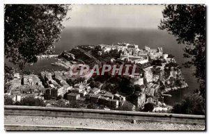 Old Postcard Monaco Rocher