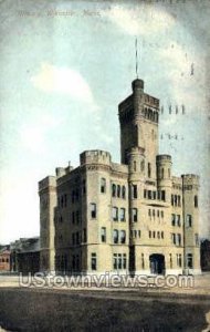 Armory - Worcester, Massachusetts MA Postcard