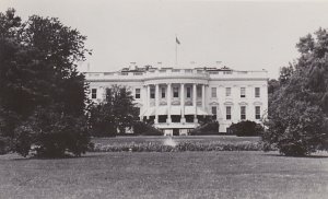 Washington D C The White House Real Photo