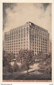 ROCHESTER, Minnesota, 1930s; Hotel Kahler