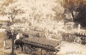 Tomato Canning Plant Real Photo Elmer NJ 