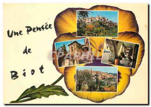 Modern Postcard Souvenir de Biot