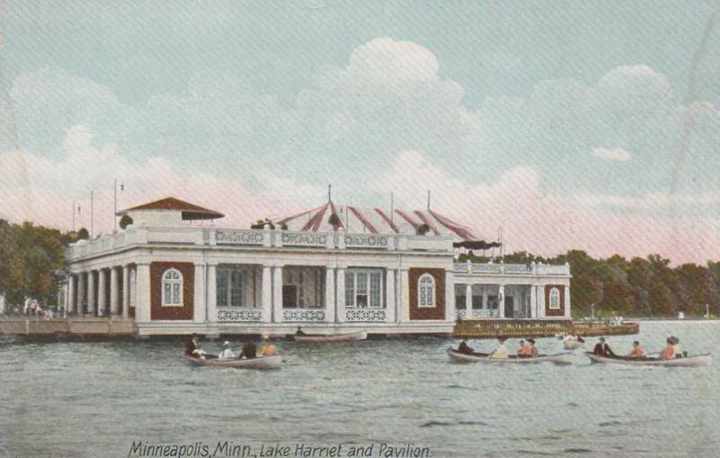 Minneapolis MN, Minnesota - Boating on Lake Harriet - DB