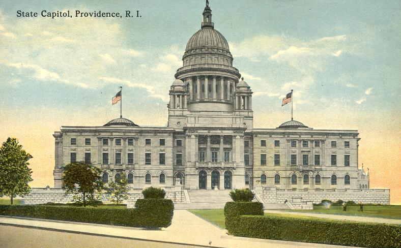 Providence RI, Rhode Island - State Capitol Building - DB