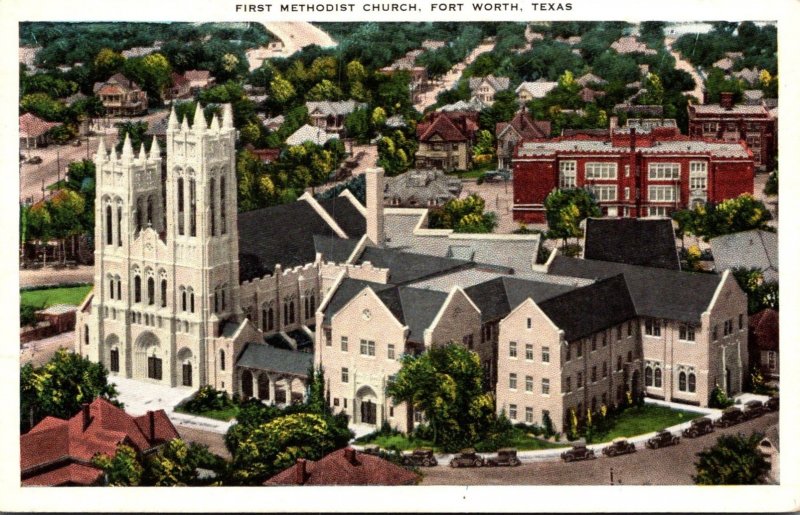 Texas Fort Worth First Methodist Church 1934